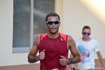 Fernando Calatrava durante la-carrera