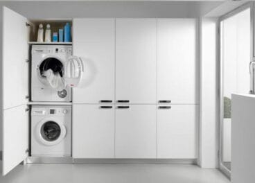 lavadora oculta carpinteria fusta