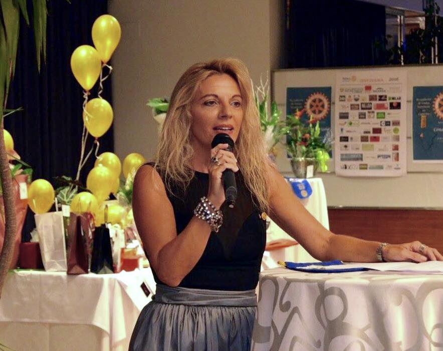 MªÁngeles Asperilla presidenta del Rotary Club Dénia