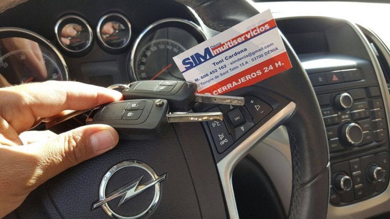Mando nuevo para Opel Astra J de SIM