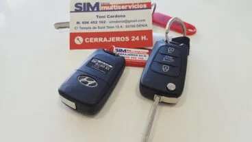 comandament nou per a un hyundai ix20 sim