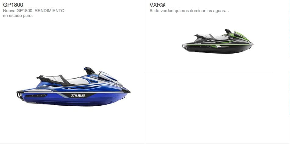 Nuevas motos de agua 2017 Deportivas Yamaha