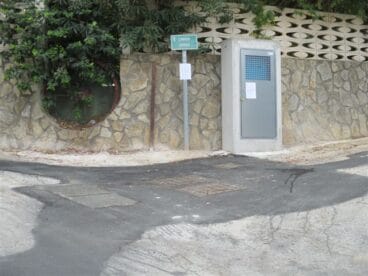 obras en la calle anou de denia