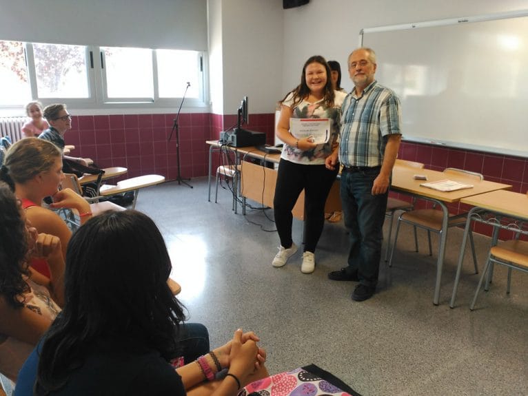 Participante en el programa TEI del IES Número 3