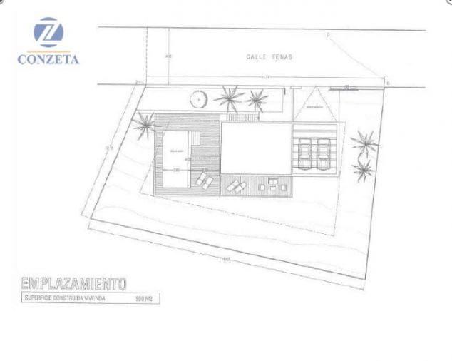 plano de la casa vivienda pare pere conzeta