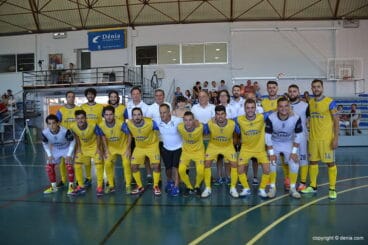 Plantilla del Dénia Fútsal