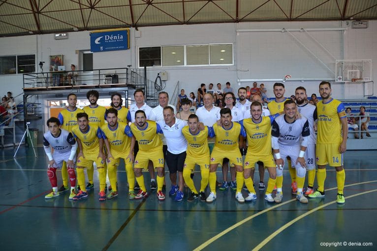 Plantilla del Dénia Fútsal