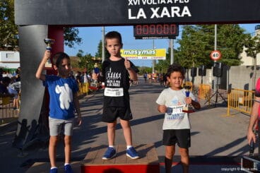 Podio categoría Barrufet Masculino