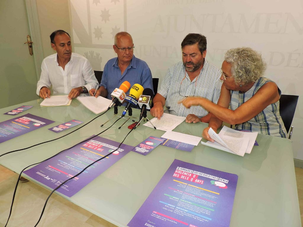 Presentación de las I Jornadas Socieducativas de Dénia