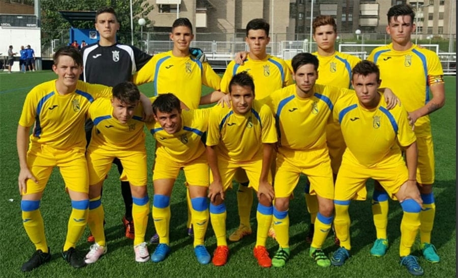 Primer once del Juvenil A del CD Dénia