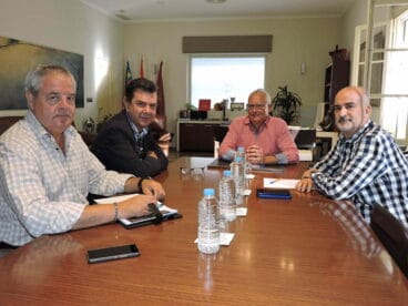 reunion en denia con el subdelegado del gobierno en alicante