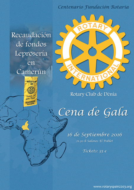 Rotary Club de Denia cena de gala