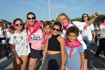 IV Caminata por el Día Mundial del Cáncer de Mama Dénia – Familia participante