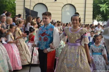 Presentación infantil falla Saladar 2017 – Cargos infantiles