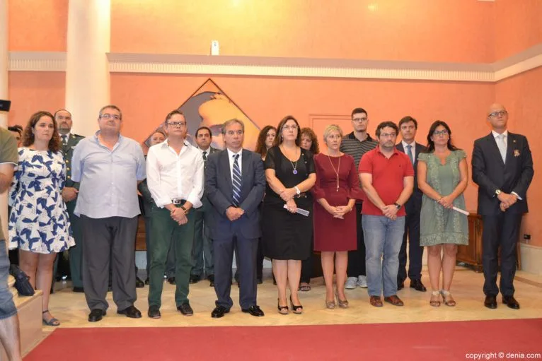 Día de la Policía 2016 - Autoridades asistentes