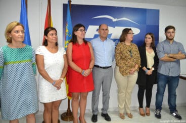 Acto 9 d’Octubre PP Dénia – Ejecutiva