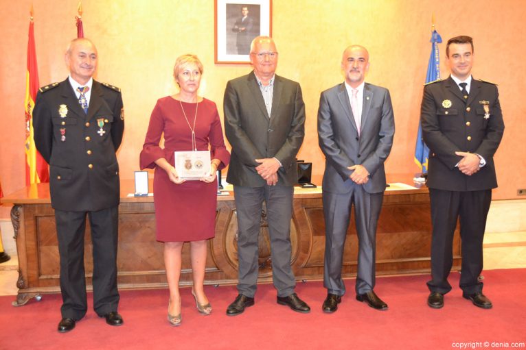 Día de la Policía 2016 - Reconocimiento a la delegación de Dénia del Ilustre Colegio Provincial de Abogados de Alicante