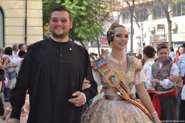 Presentación infantil falla Centro 2017 – Roque y Marta