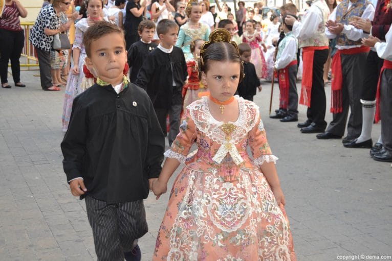 Presentación infantil falla Centro 2017 - Llegada de la comisión