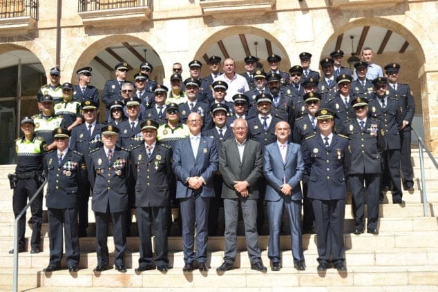 22 dia de la policia 2016 agentes
