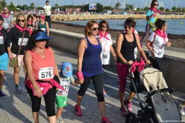 IV Caminata por el Día Mundial del Cáncer de Mama Dénia – salida