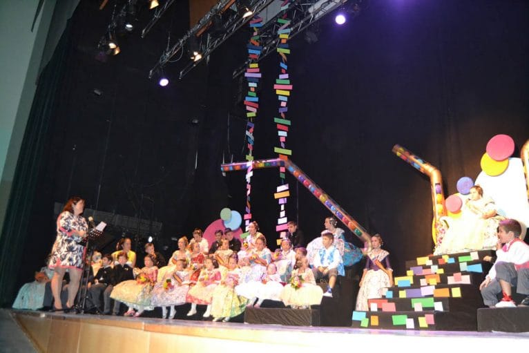 Presentación infantil falla Centro 2017 - Exaltación