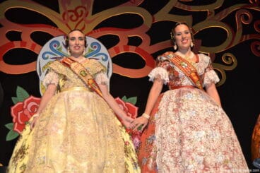 Presentación falla Diana 2017 – Andrea Lozano e Ines Alacreu