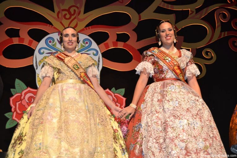 Presentación falla Diana 2017 - Andrea Lozano e Ines Alacreu