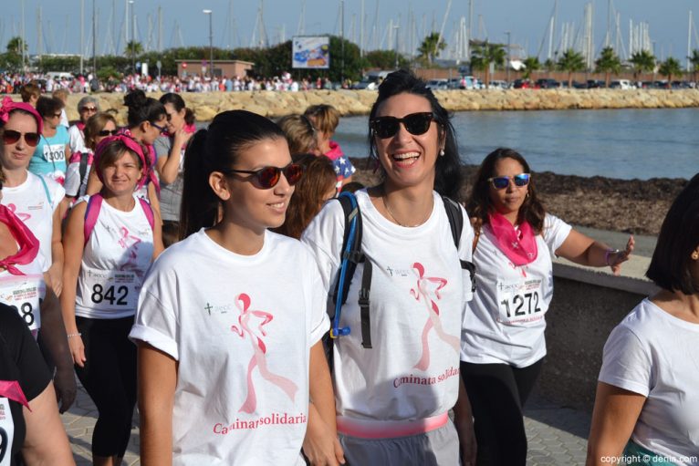 IV Caminata por el Día Mundial del Cáncer de Mama Dénia - Participiantes