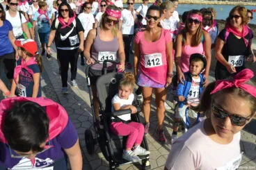 IV Caminata por el Día Mundial del Cáncer de Mama Dénia – Isa y Martina