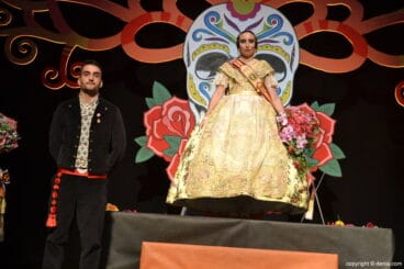 Presentación falla Diana 2017 – Andrea y José Vicente