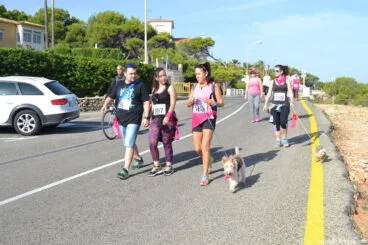 IV Caminata por el Día Mundial del Cáncer de Mama Dénia – llegando al final