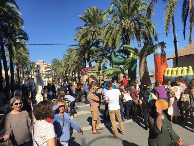 Actividad infantil del Año Cervantes en Dénia