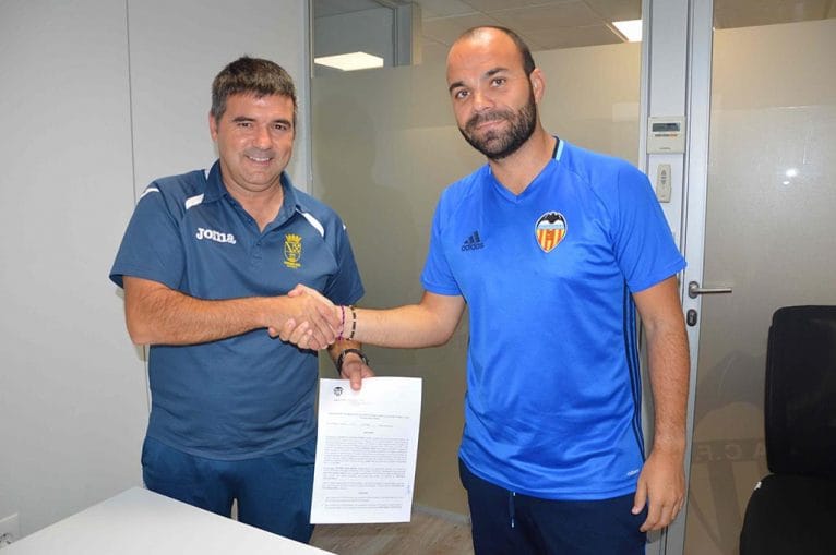 Agustí Mossi con Luis Vicente Marco