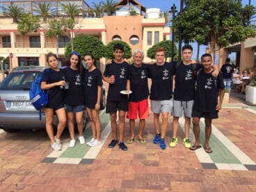 Alumnos de educación física del IES Número 3