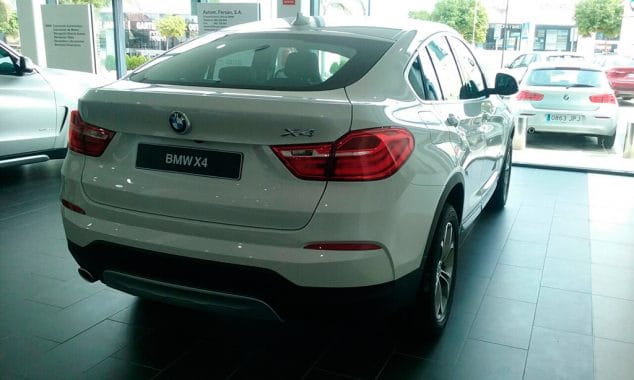 coche bmw x4 fersan