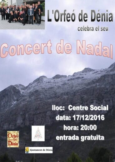 Concierto de Navidad Orfeó Dénia