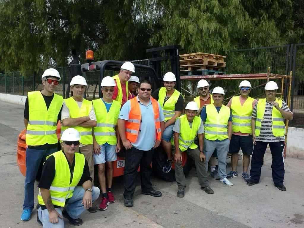 Curso de carretilla elevadora Dénia