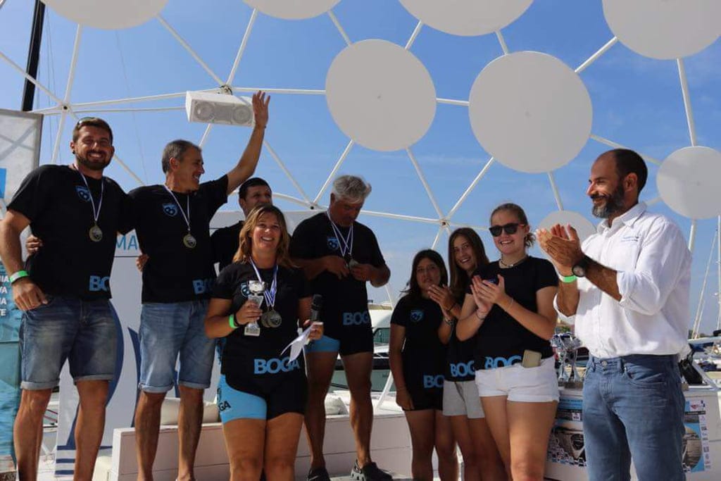 Entrega de trofeos en El Portet Dénia
