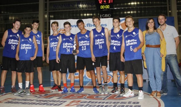 equipo cadete del denia basquet club