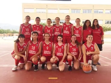 equipo cadete femenino del paidos