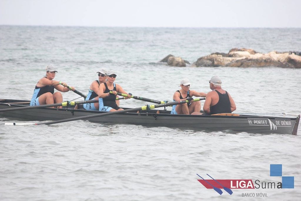 Equipo del Club Boga El Portet