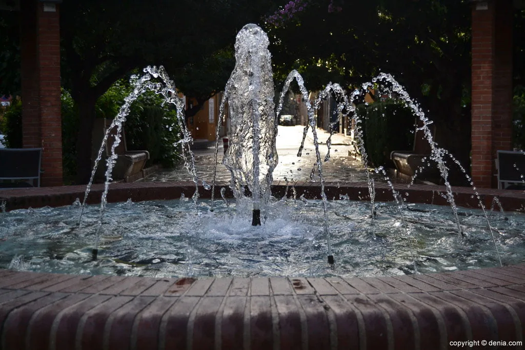 Fuente de la Glorieta del País Valencià de Dénia