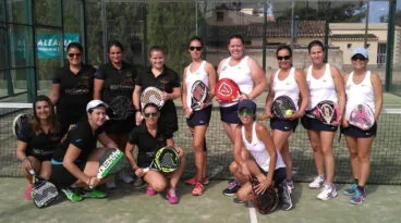 jugadoras del ct denia y c padel villaitana
