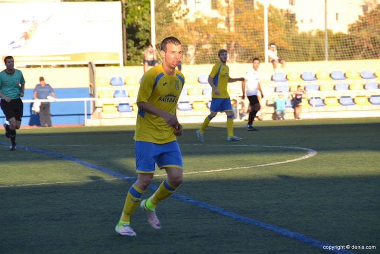Paco durante el partido