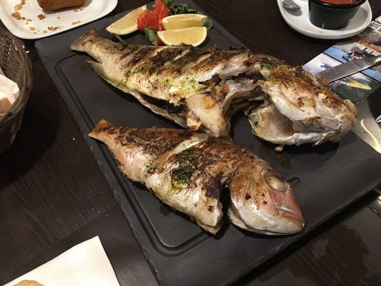Pescado a la plancha Tasca Ramonet