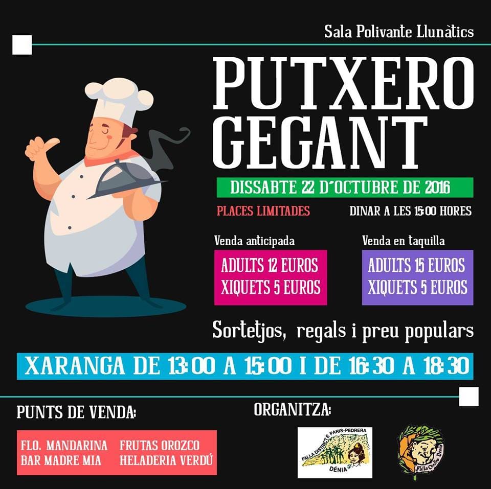 Las fallas Centro y París Pedrera organizan un puchero gigante conjunto 1 Puchero gigante de las fallas Centro y París Pedrera
