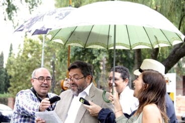 Rafa Carrio durante su discurso