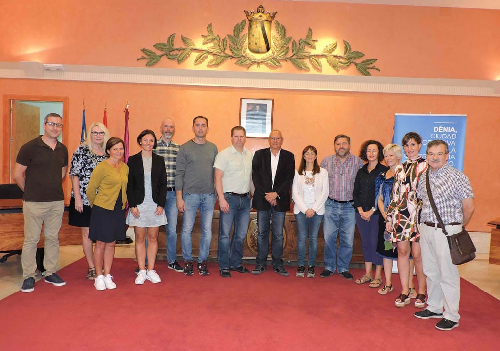 Recepción en el Ayuntamiento a los participantes en el programa