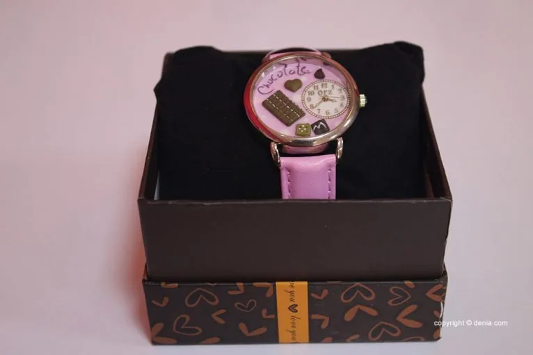 Reloj chocolate La Lola